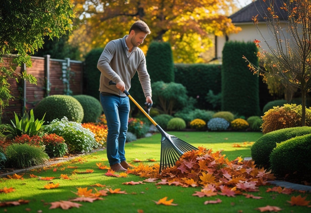 Read more about the article Sådan får du en smuk have med effektive løvrive til haven