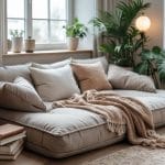 Sådan skaber du den perfekte hyggekrog med en loungeseng til din stue