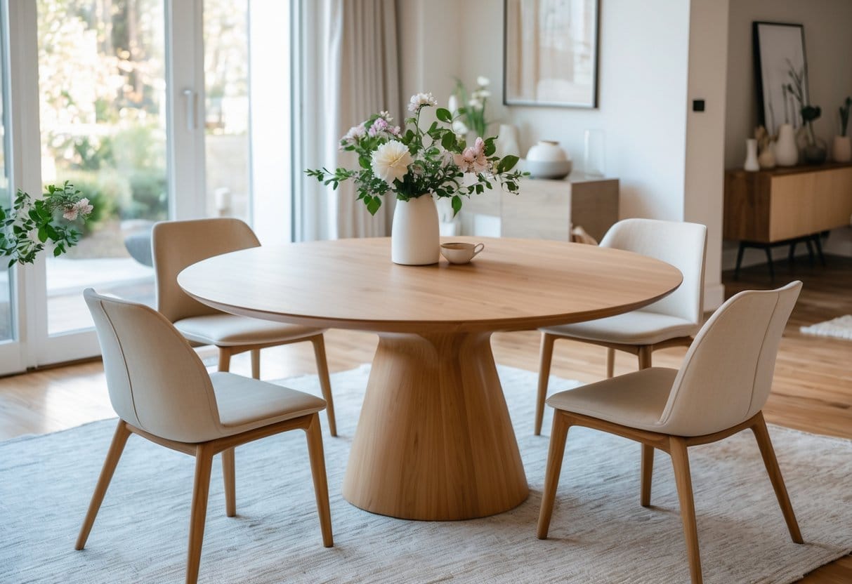 Read more about the article Sådan vælger du det perfekte rundt spisebord til hjemmet